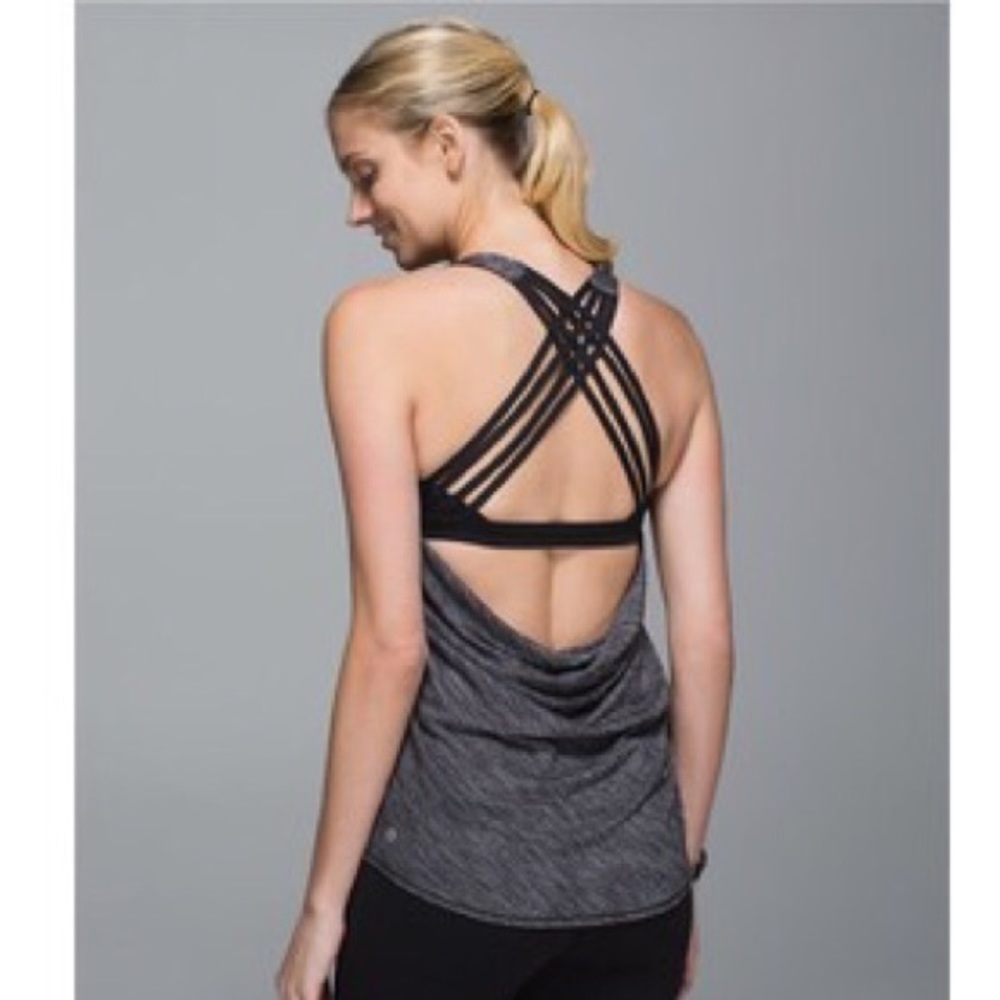 Lululemon cries cross open back tank
